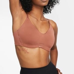 NIKE Training Bra BRAND NEW w Tag Tan